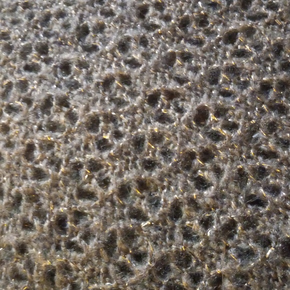 Ladies Silver L Gold Hi-Low Sweater - Picture 6 of 6